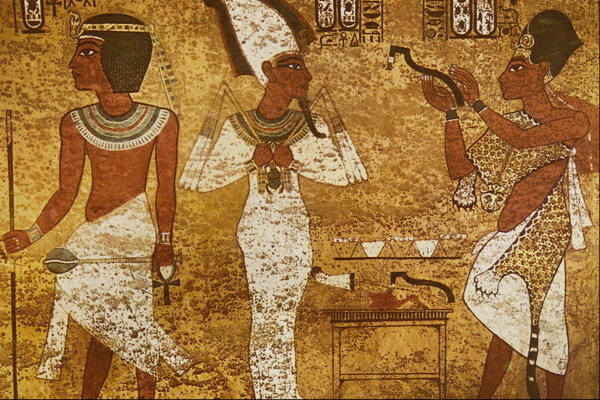 埃及人物壁画