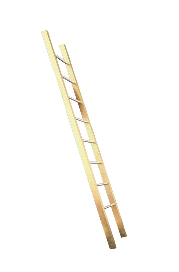 金属色的梯子