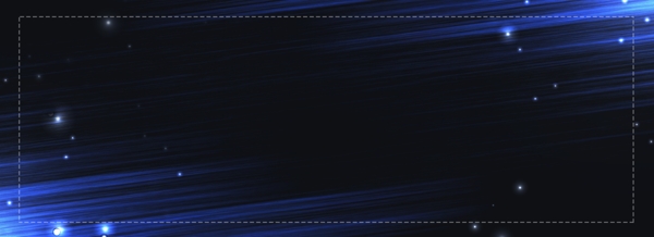 蓝黑科技星空速度线电商banner背景