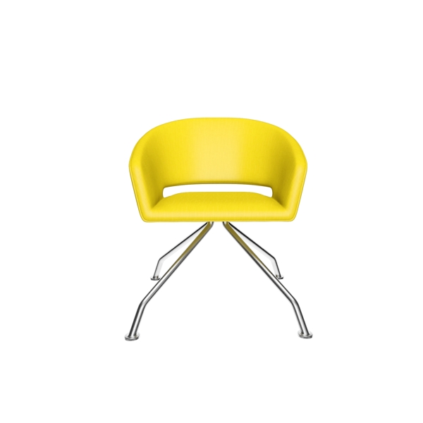黄色四角创意座椅装饰