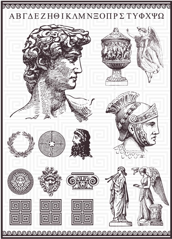 罗马人物图图片