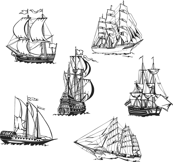 帆船货图片