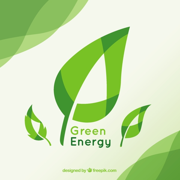 绿色能源背景