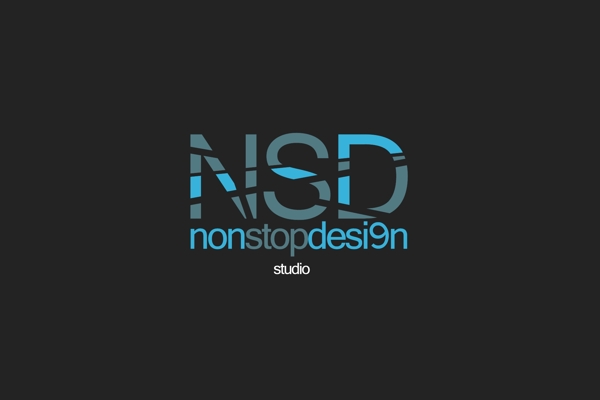 NSD非停止设计工作室的标志