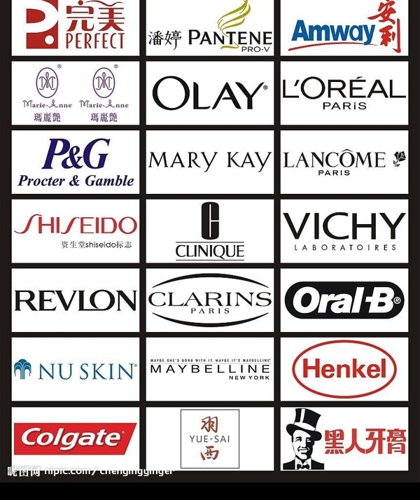 日化品LOGO大全图片