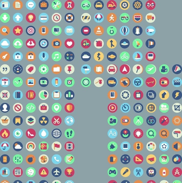 icon全彩手机图标图片