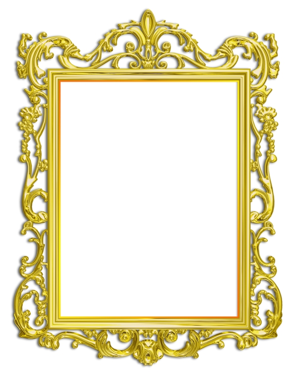 框架系列黄金边框.