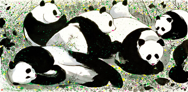 大熊猫高清图片