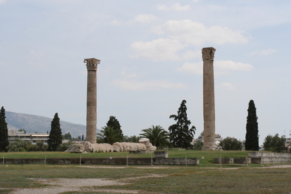 雅典宙斯神庙图片
