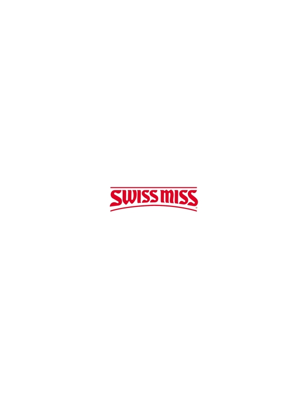 SwissMisslogo设计欣赏SwissMiss咖啡馆LOGO下载标志设计欣赏