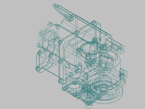 燃料泵3D模型