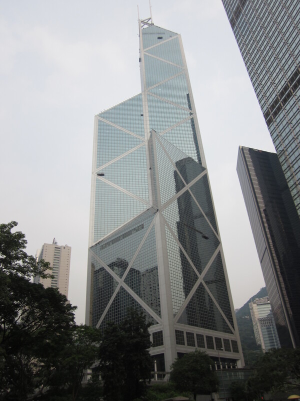 香港中环中国银行大厦图片