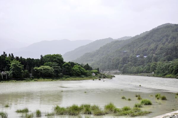 四川都江堰风光