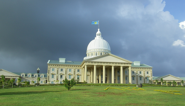 帕劳共和国风光国会大厦图片
