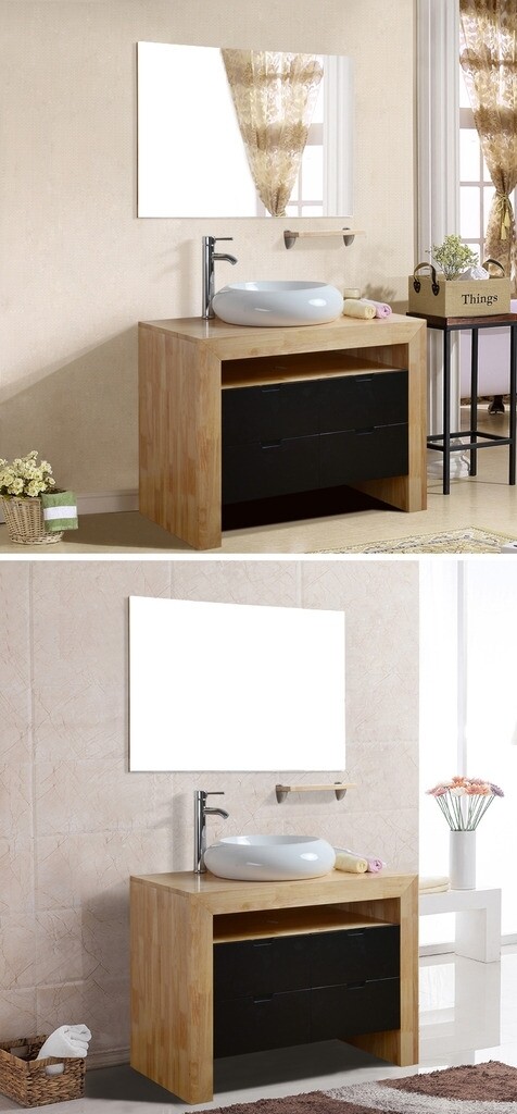 天猫现代简约浴室柜主图设计图片