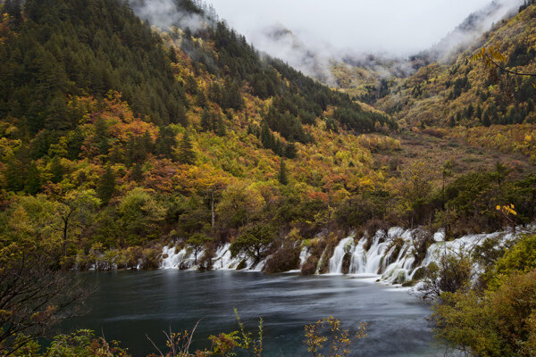 九寨沟山水图片