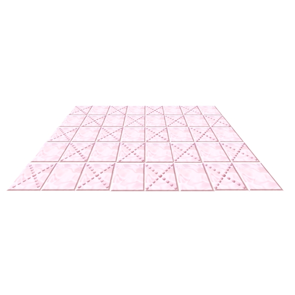 粉红色粉色凸起拼块瓷砖地板