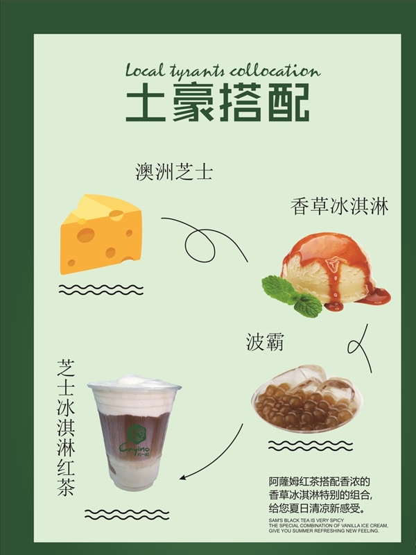 奶茶饮料海报