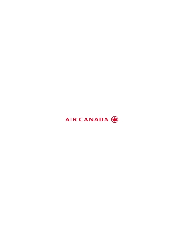 AirCanadalogo设计欣赏AirCanada航空公司标志下载标志设计欣赏
