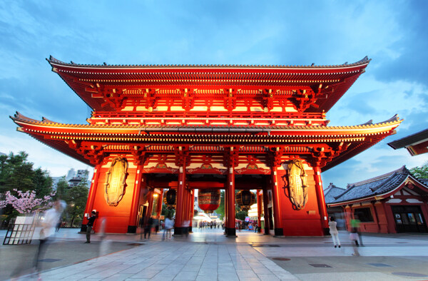 日本浅草寺图片
