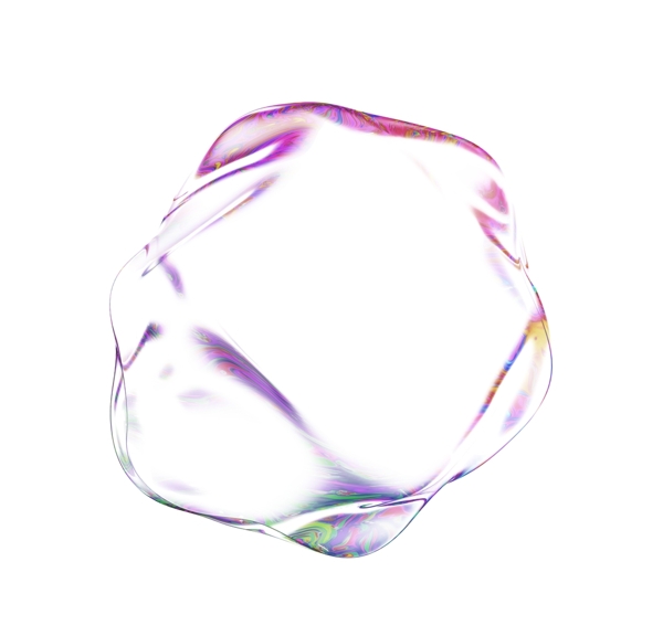 透明免抠泡泡彩色肥皂泡泡图片