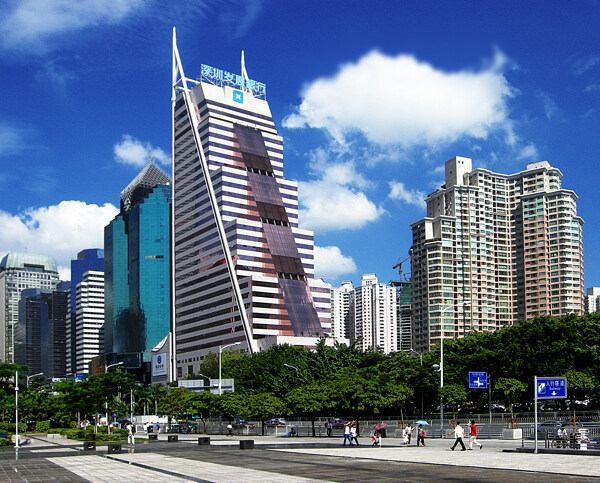 深圳发展银行总部图片