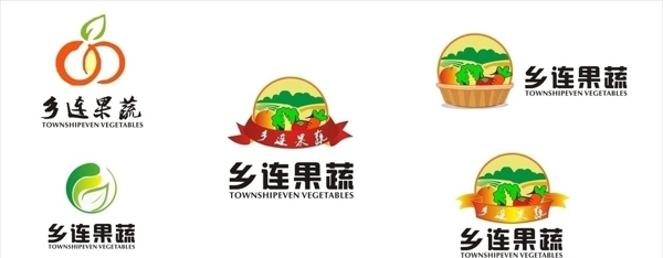 乡连果蔬logo图片