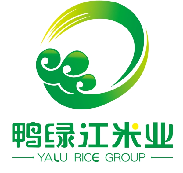 鸭绿江米业logo图片