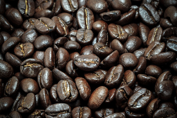 咖啡豆背景底纹图片