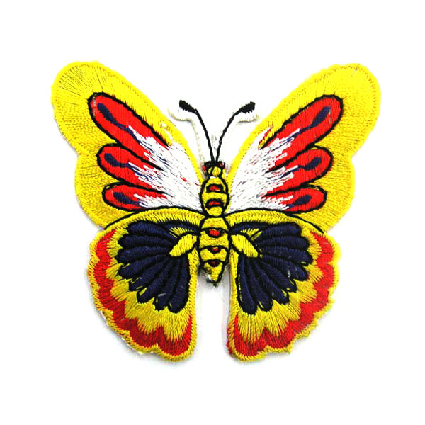 贴布动物昆虫蝴蝶孕妇装免费素材