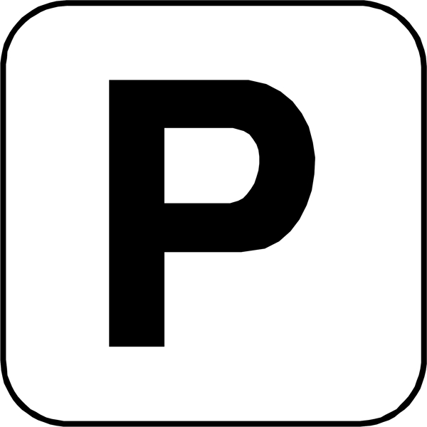 停车标识图片