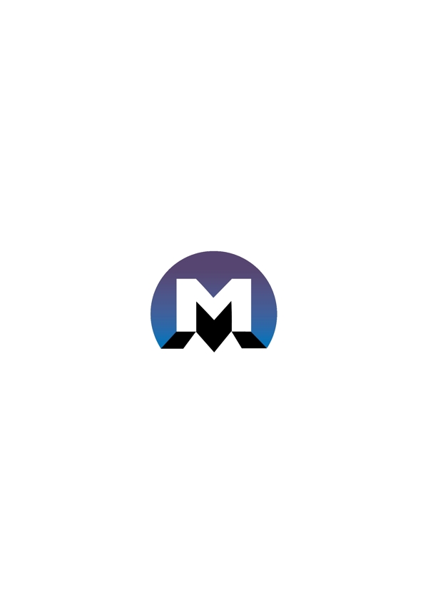 MetroRiooldlogo设计欣赏MetroRioold轻轨地铁标志下载标志设计欣赏