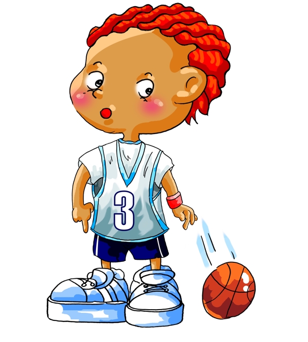 漫画人物篮球小子图片