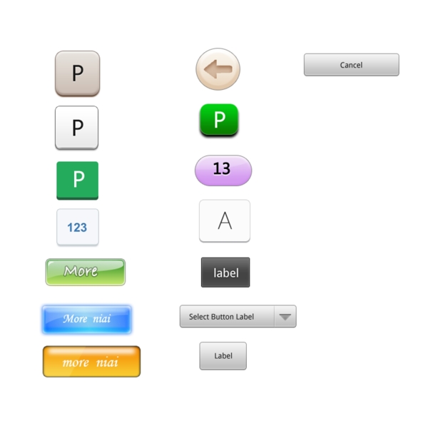 各类按钮集合