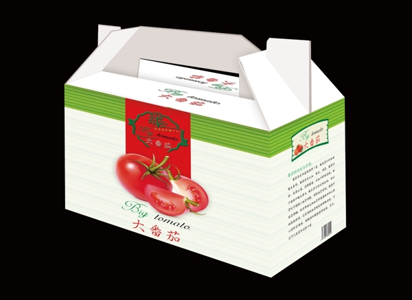 番茄包装设计效果图