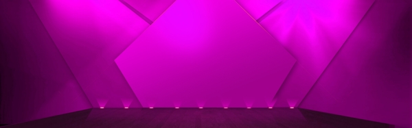 紫色灯光舞台psd素材