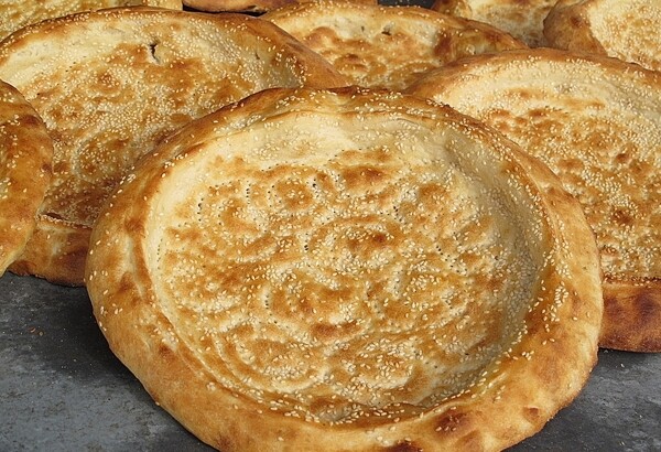 新疆菜烤馕图片