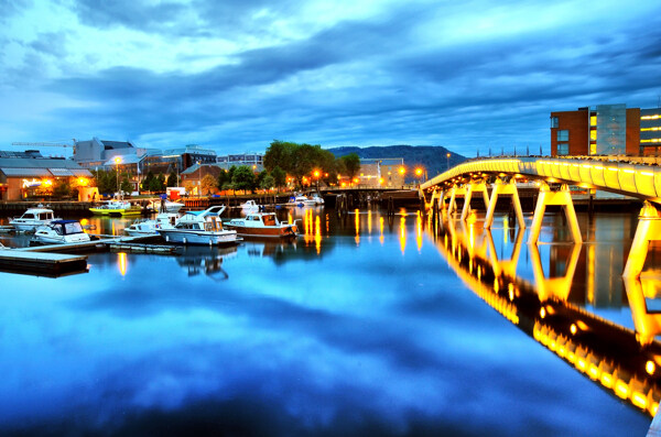 挪威桥图片