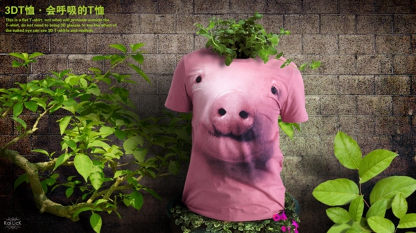 猪头T恤海报