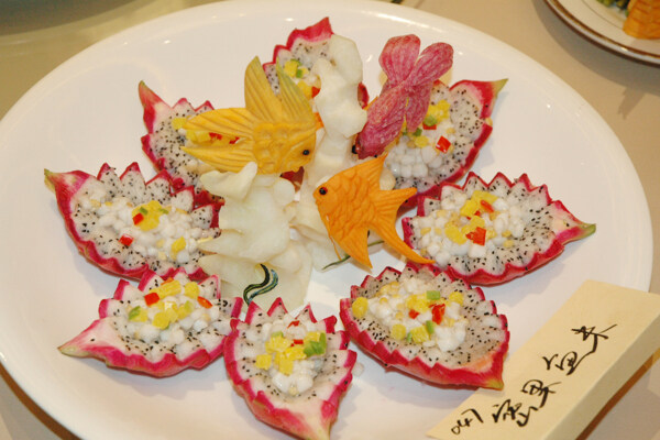 餐饮美食密果鱼米图片