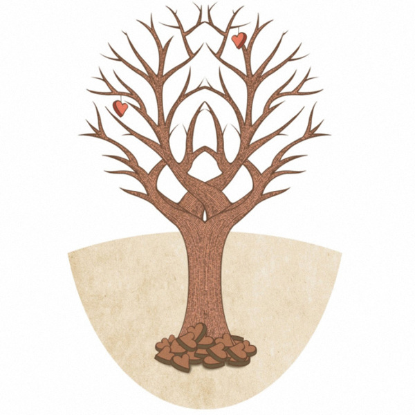 位图插画手绘大树图形免费素材