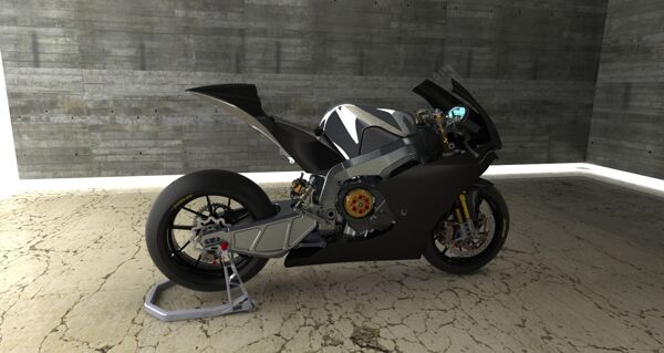 Moto2铝swingarm