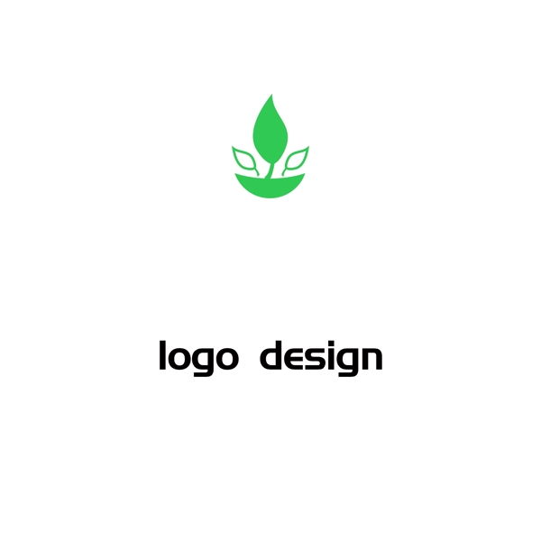 简约绿色通用logo