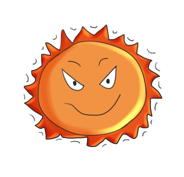 棕色太阳细菌插图