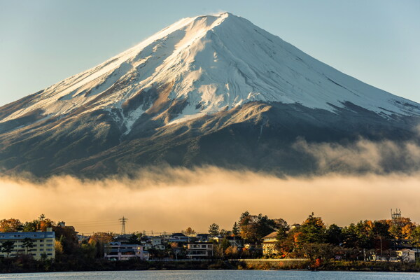 唯美日本富士山