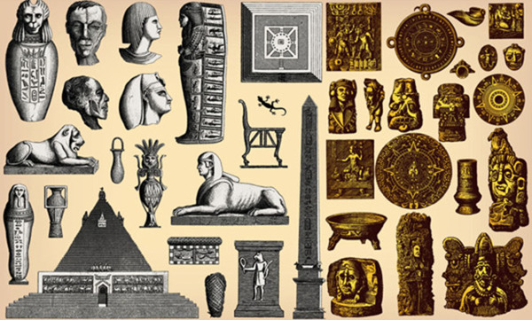 古埃及及玛雅符号