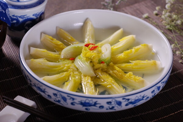 国内美食白菜图片