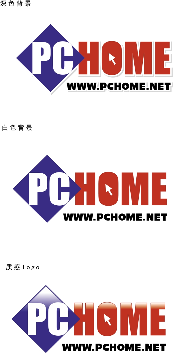 pchomenet矢量logo图片