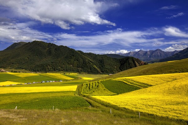 青海祁连县卓尔山风景