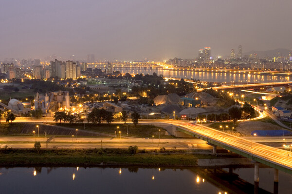 全球首席大百科城市夜景景色建筑灯光繁华都市